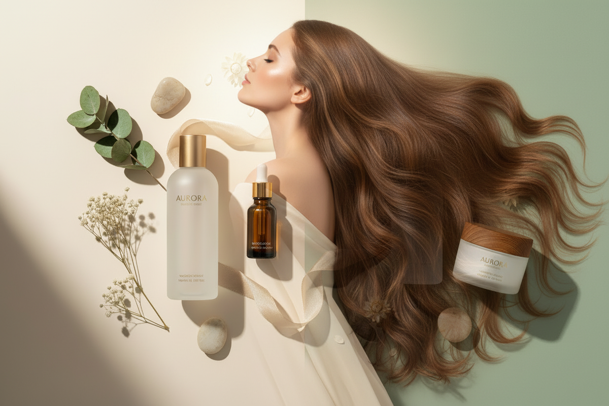 Premium Hair Care with Lady