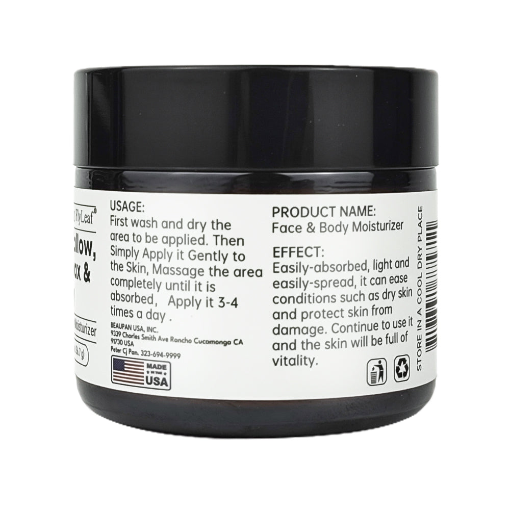 Tunmate Beef Tallow 56.7g Face Cream Lasting Moisturizing Soothing Facial Skin Firming Increase Facial Elasticity Nourishing Smooth Skin Care