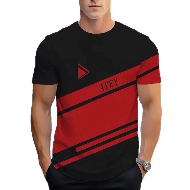 Mens Casual Stylish And Minimalist Summer Short-sleeve Shirt