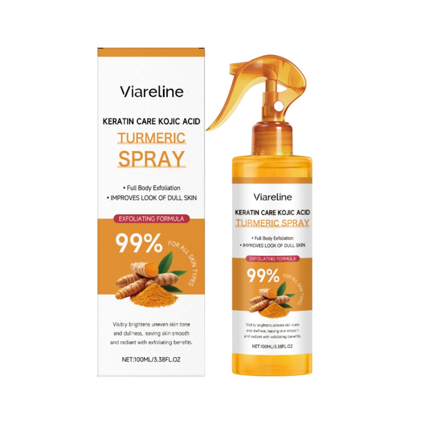 Turmeric Exfoliating Spray