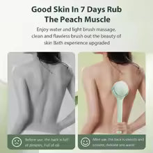 Electric Bath Scrubber, Shower Brush, Bathing Back-scrubbing  Magic Tool,Long-handled Automatic Bath Brush, Powerful Ash And Mud Scrubber, Massager
