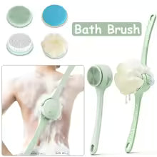 Electric Bath Scrubber, Shower Brush, Bathing Back-scrubbing  Magic Tool,Long-handled Automatic Bath Brush, Powerful Ash And Mud Scrubber, Massager