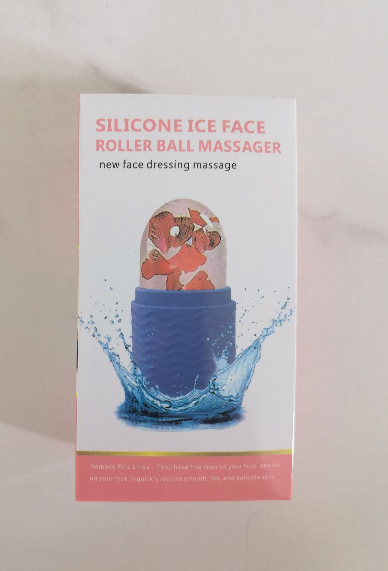 Instant Glow Facial Ice Roller – Depuff & Refresh in Seconds