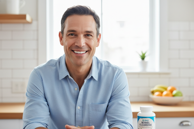 image review of this product; 15 Day Bowel Cleansing and a man smiling in front of camera