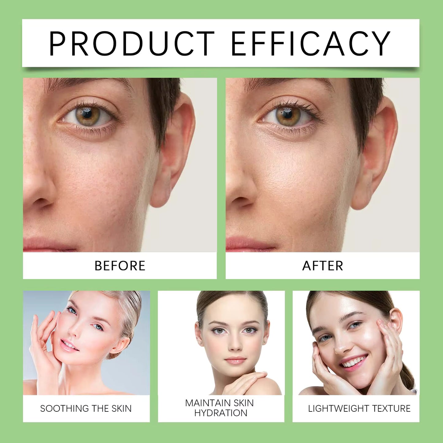 Cleansing Green Tea Mask Clay Stick Oil Control Anti-Acne Whitening Seaweed Mask Skin Care